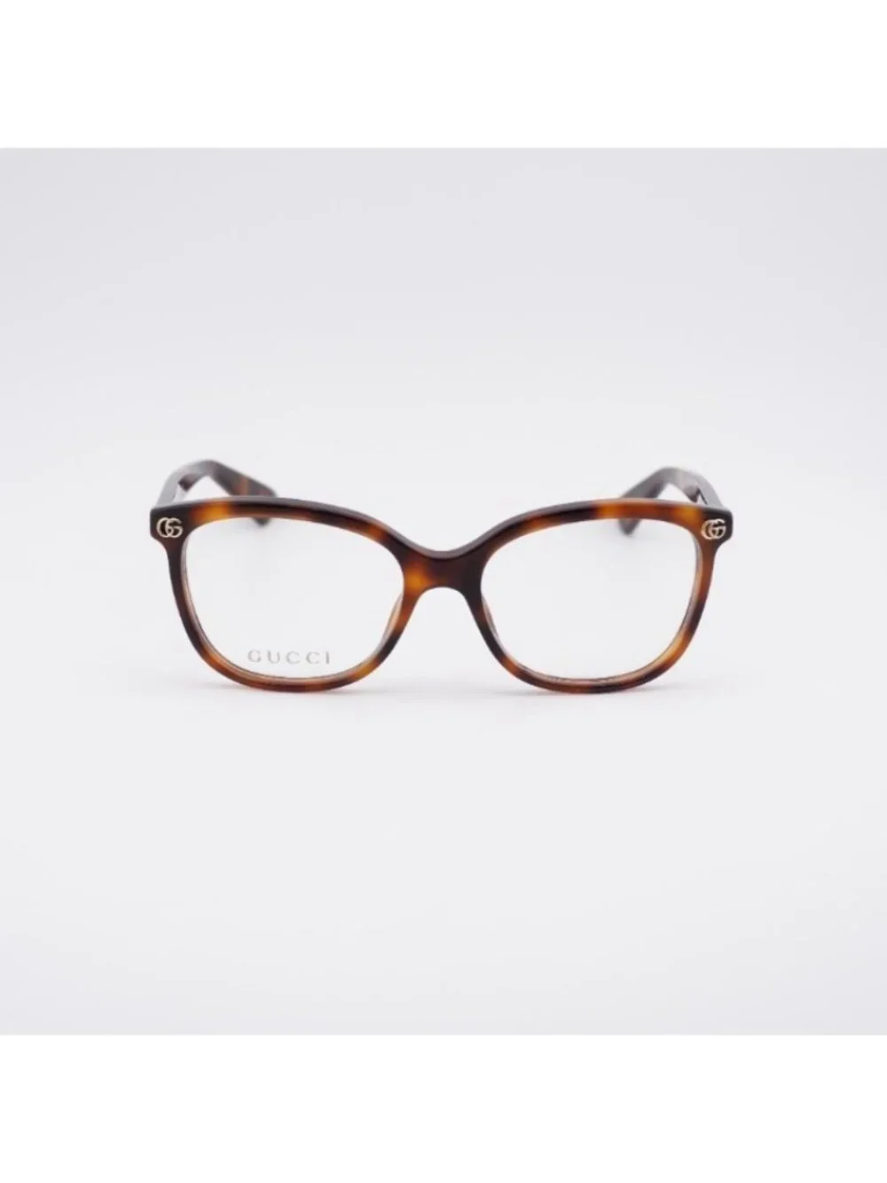 Gucci GG1816O 002 Eyeglasses Havana 51mm Cat Eye Frame
